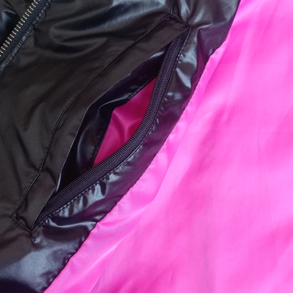 DKNY Women’s Black Down Quilted Puffer Long Sleeve Waist Length Coat XS - Picture 9 of 15